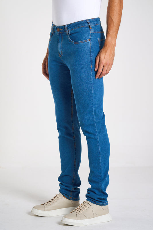 CALCA JEANS SLIM LIGHT BLUE