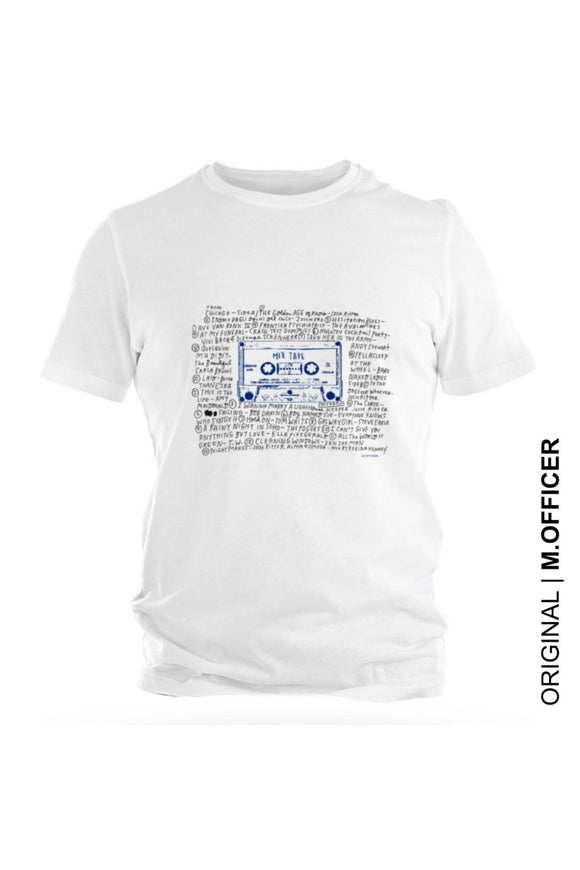 CAMISETA GOLA SILK MIXTAPE M/C - M.Officer