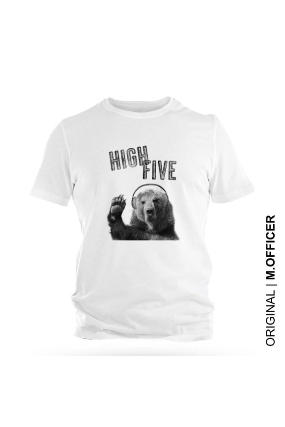 CAMISETA GOLA SILK URSO M/C - M.Officer