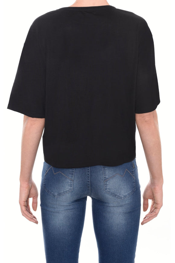 T-SHIRT AMPLA M/C GOLA C SILK CAVEIRA - M.Officer