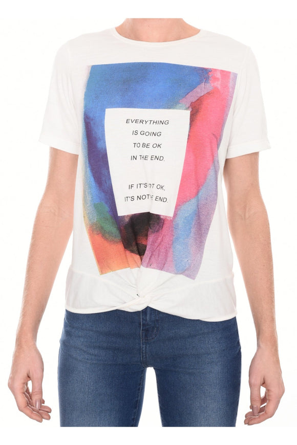 T-SHIRT DIFERNCIADA SILK RET EVERYTHING - M.Officer