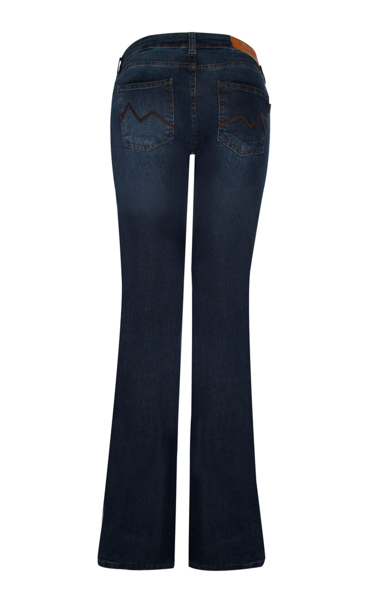 CALÇA JEANS BOOT CUT C2 DARK BLUE