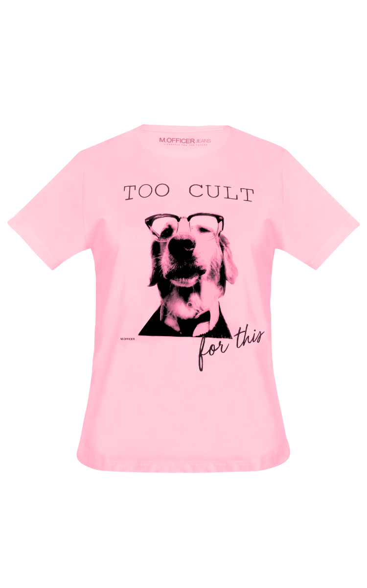 T-SHIRT COMFORT M/C TOO CULT DOG