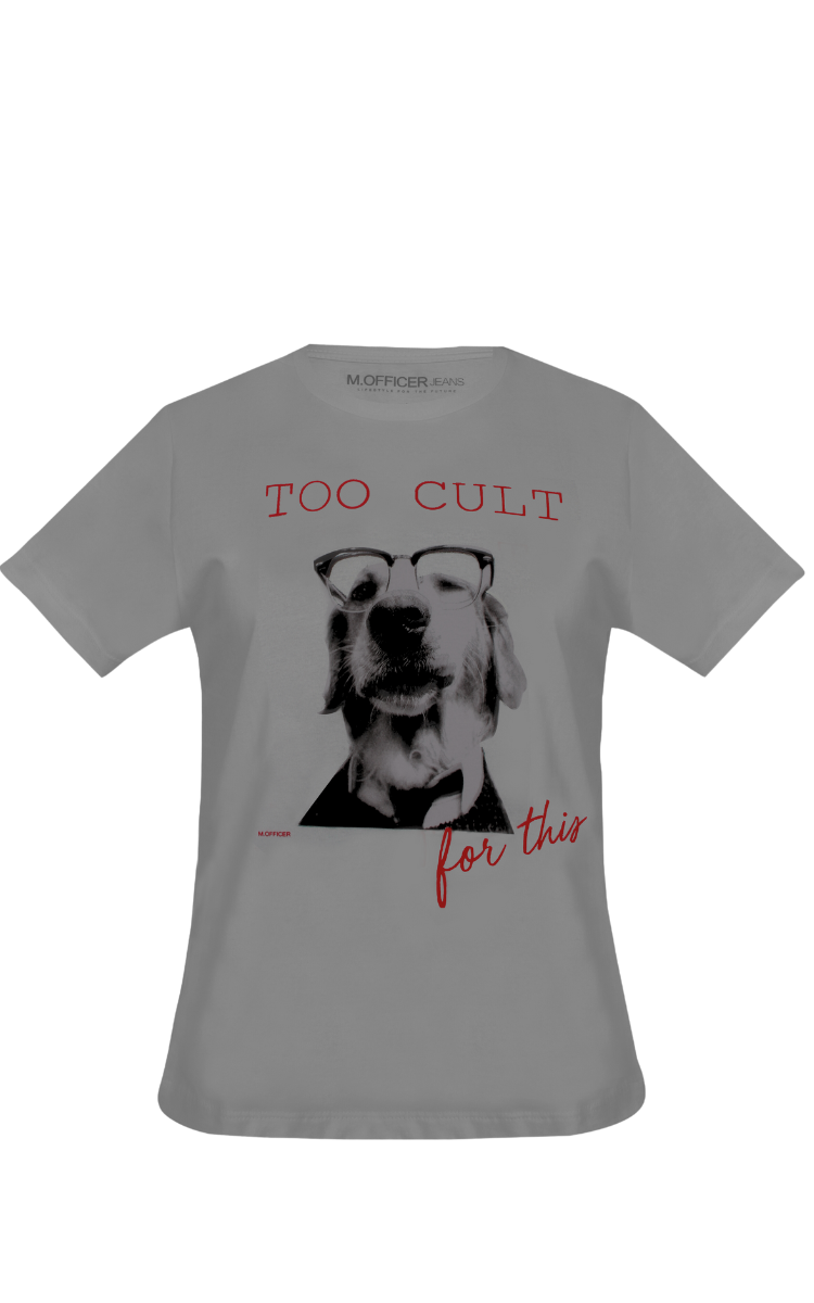 T-SHIRT COMFORT M/C TOO CULT DOG