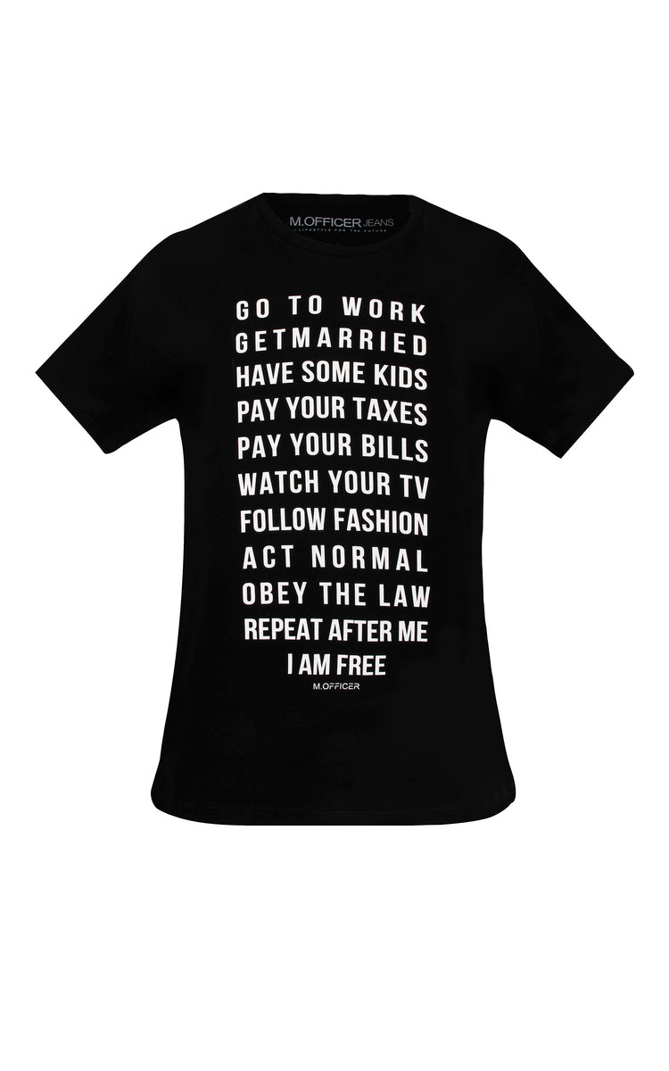 T-SHIRT COMFORT M/C GO TO WORK