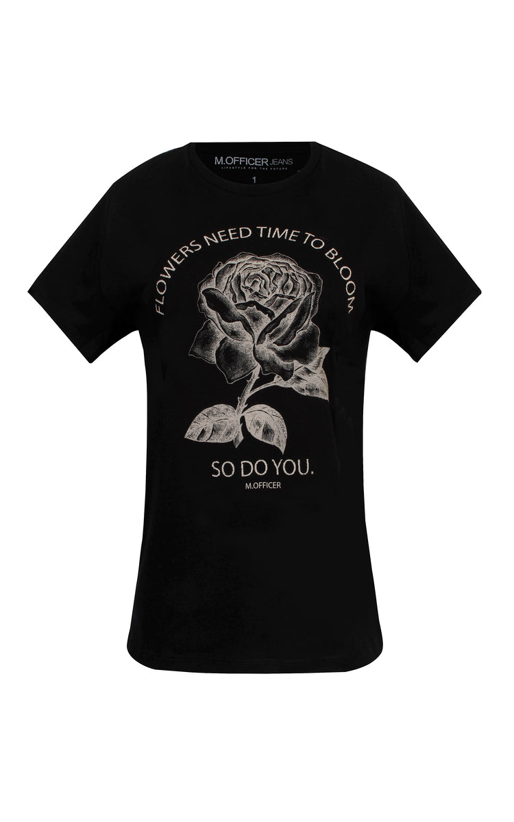 T-SHIRT COMFORT M/C TIME TO BLOOM