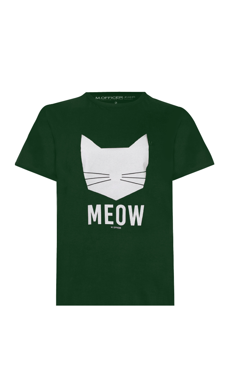 T-SHIRT COMFORT M/C MEOW