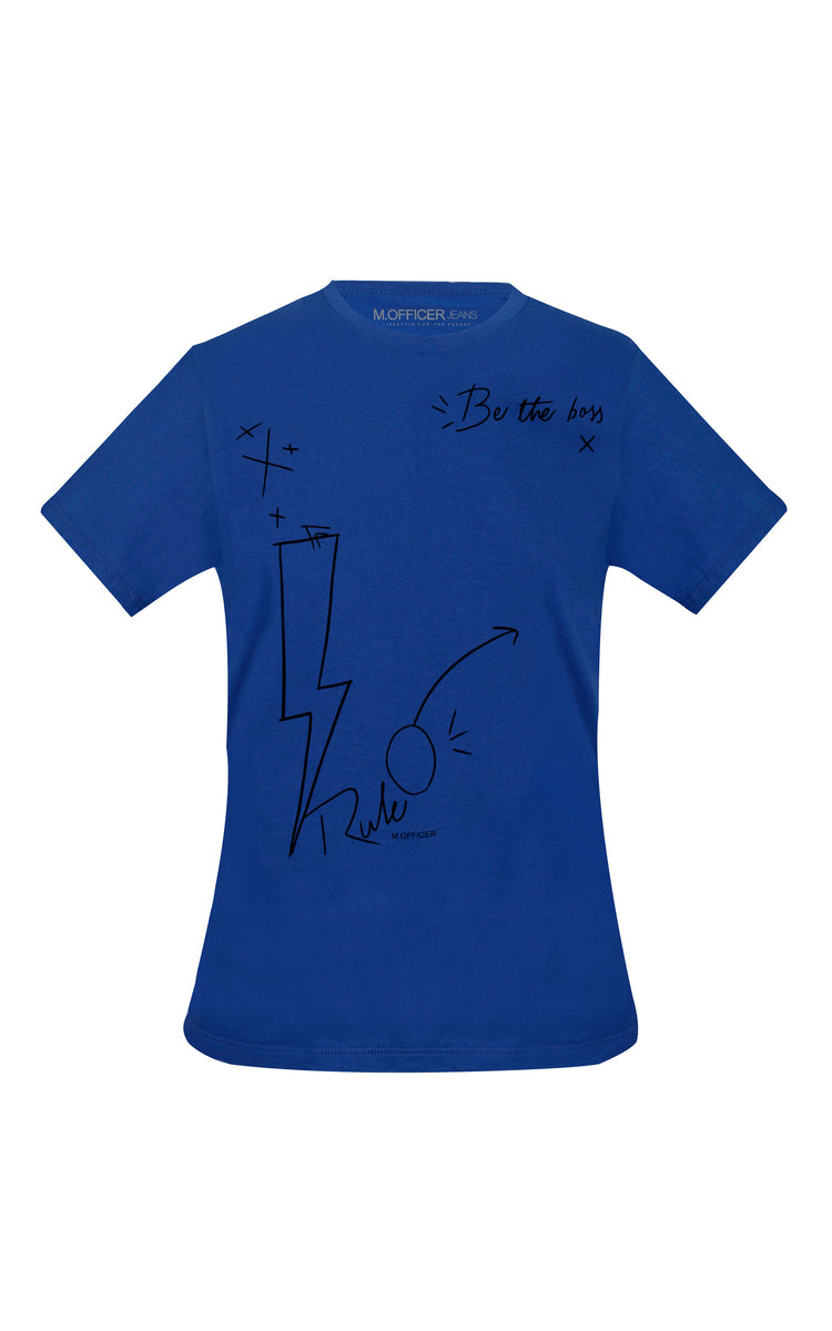 T-SHIRT COMFORT M/C BE THE BOSS