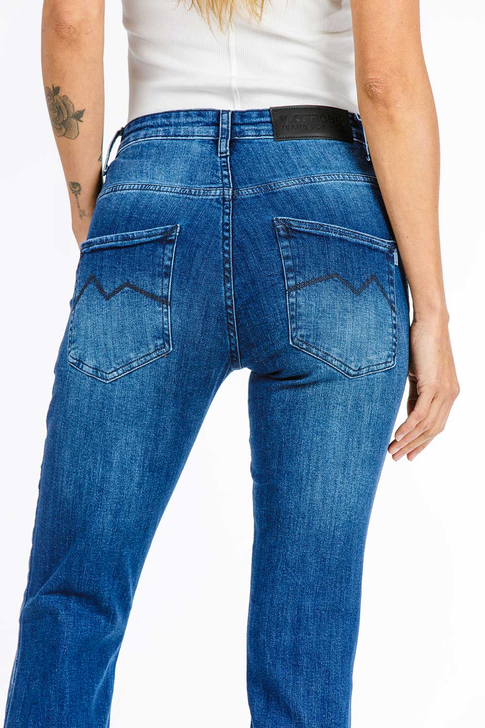 CALÇA JEANS SKINNY C3 BLUE WASH