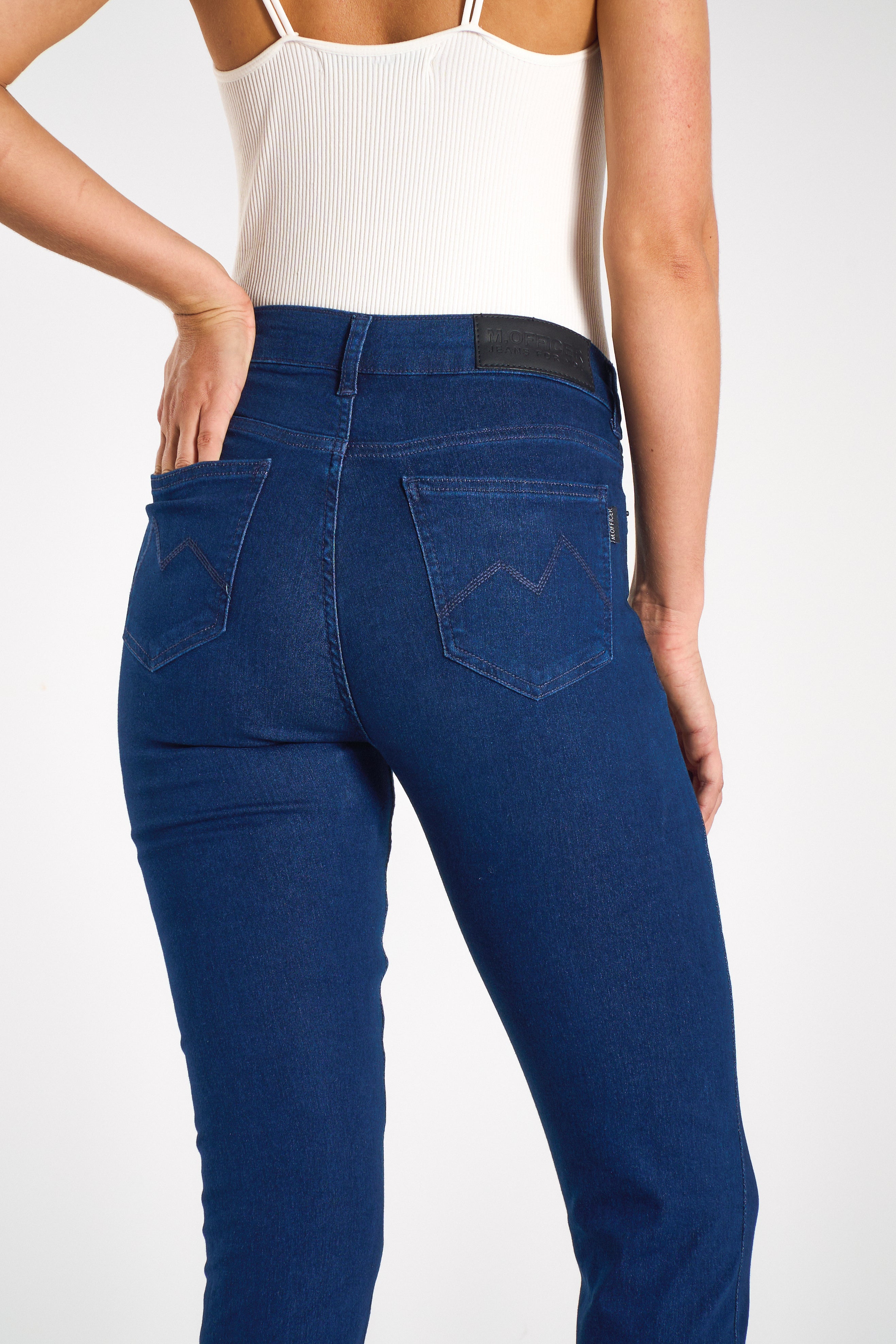 CALÇA JEANS SKINNY C3 DEEP BLUE