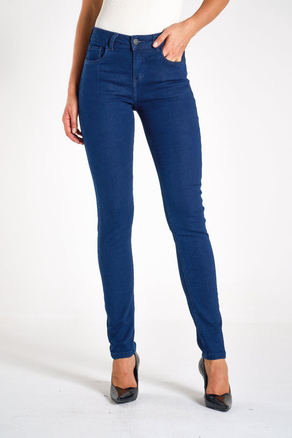 CALÇA JEANS SKINNY C3 DEEP BLUE