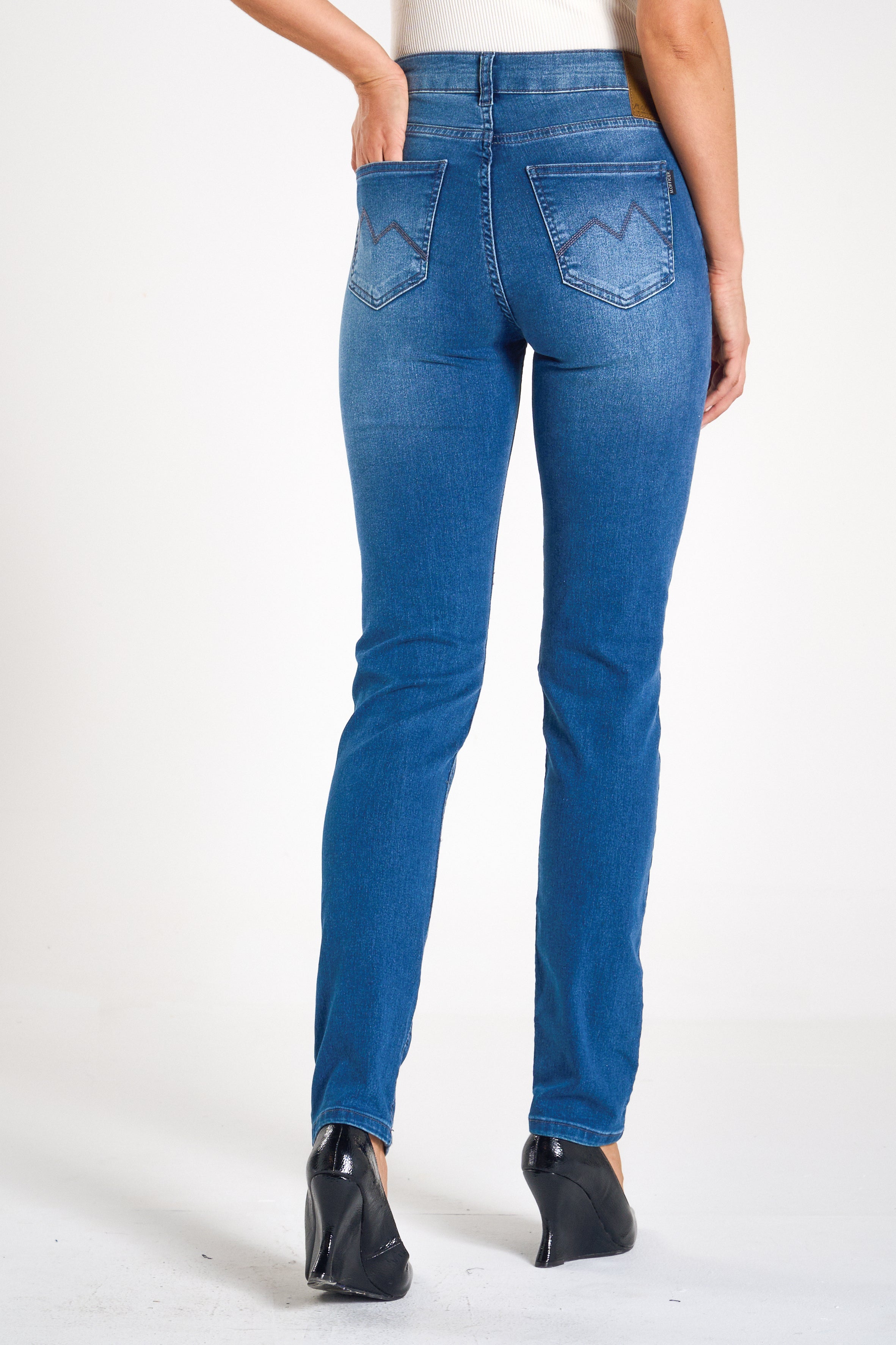 CALÇA JEANS SKINNY C3 BLUE WASH