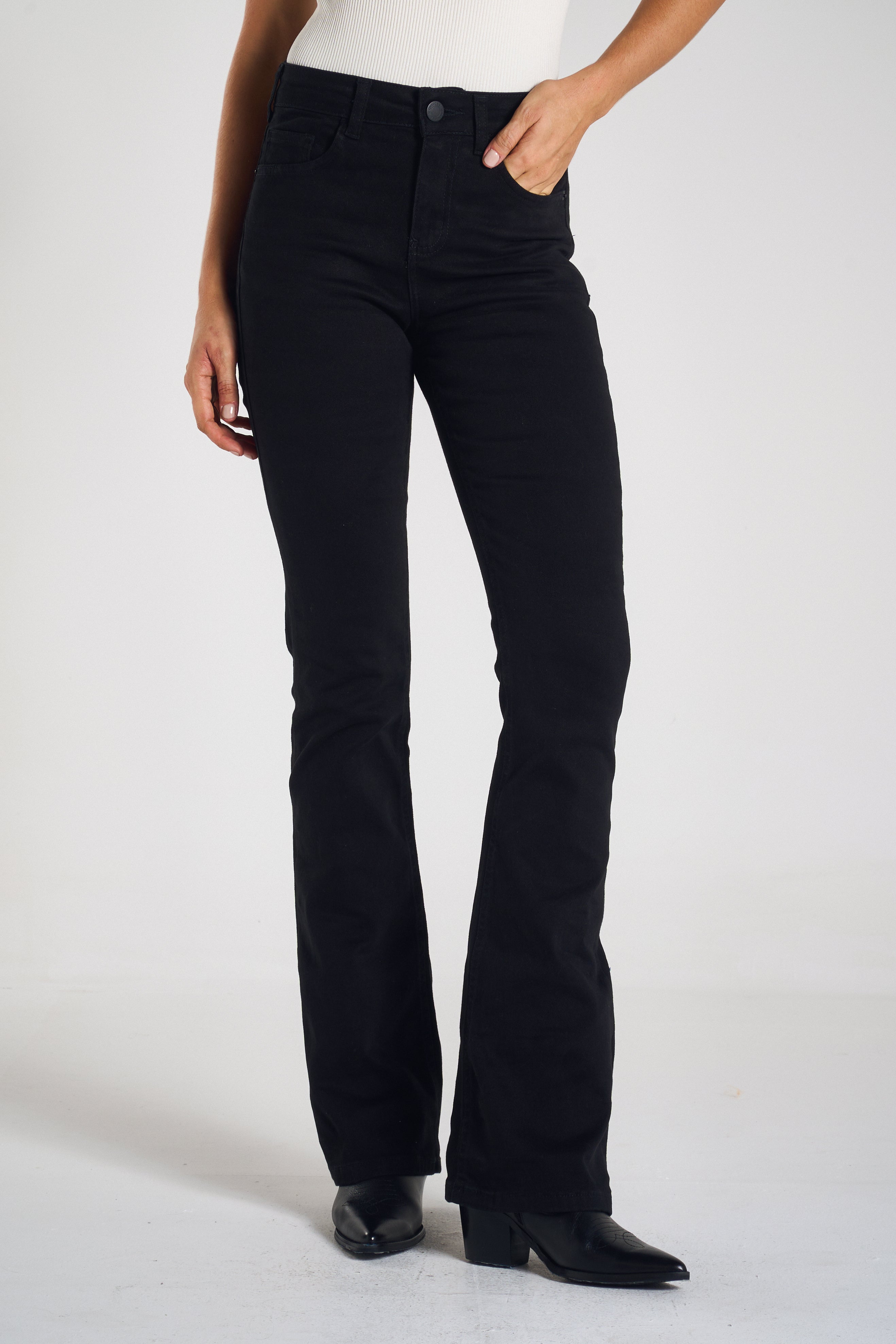 CALÇA JEANS BOOT CUT C4