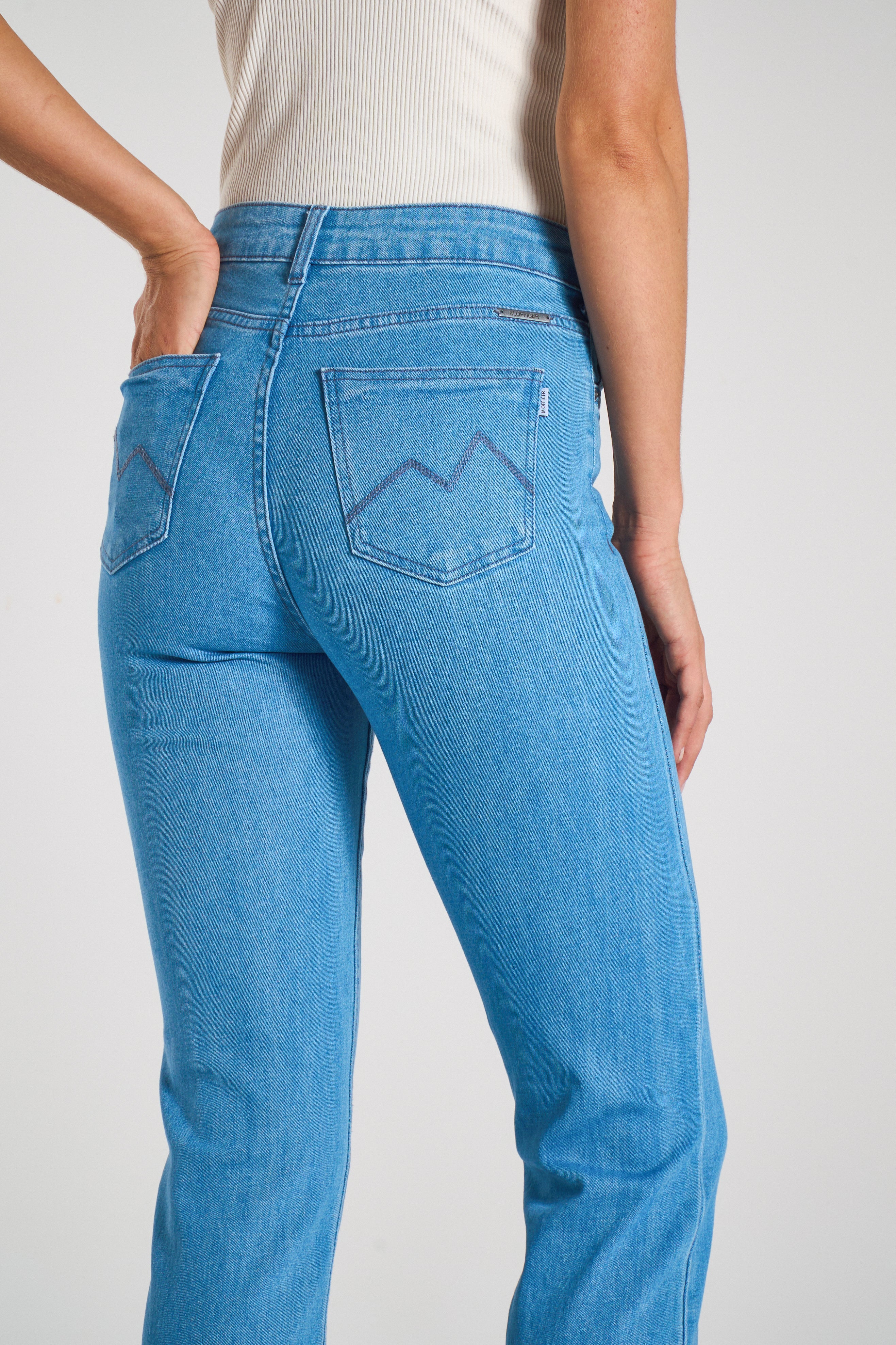 CALÇA JEANS RETA C4 LIGHT BLUE 25