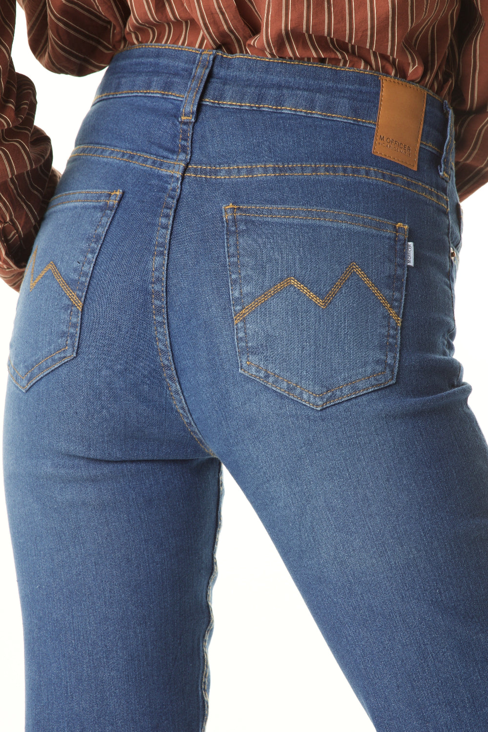 CALÇA JEANS C4 BLUEWASH