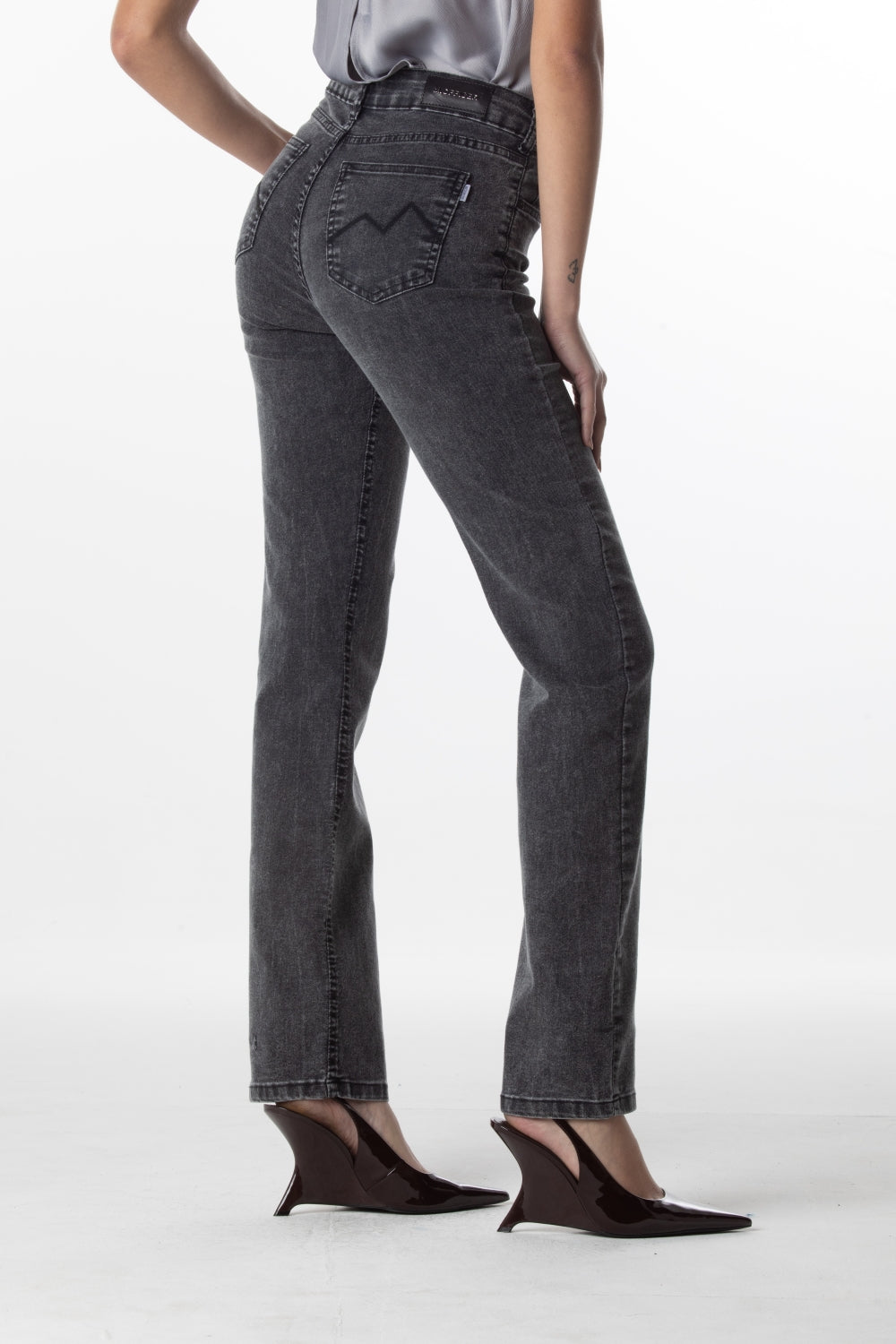 CALÇA JEANS RETA C4 BLACK DENIM