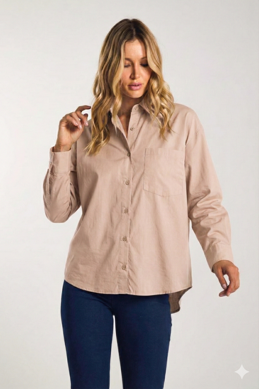 CAMISA FEM COM BOLSO 25