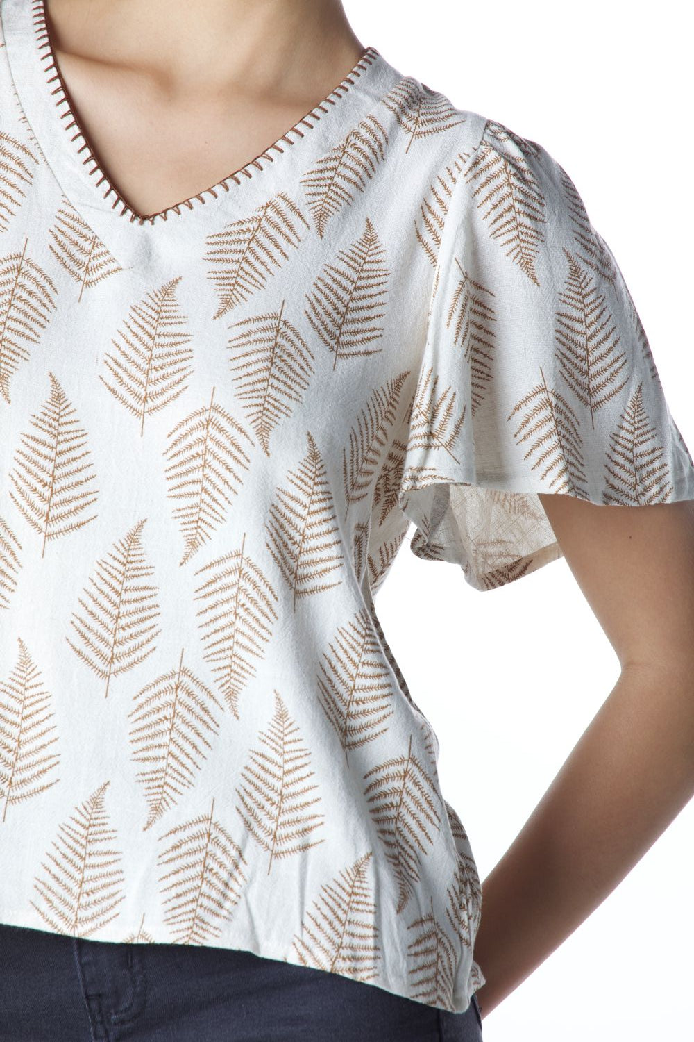 BATA M/C FEMININA ESTAMPA PINHEIROS