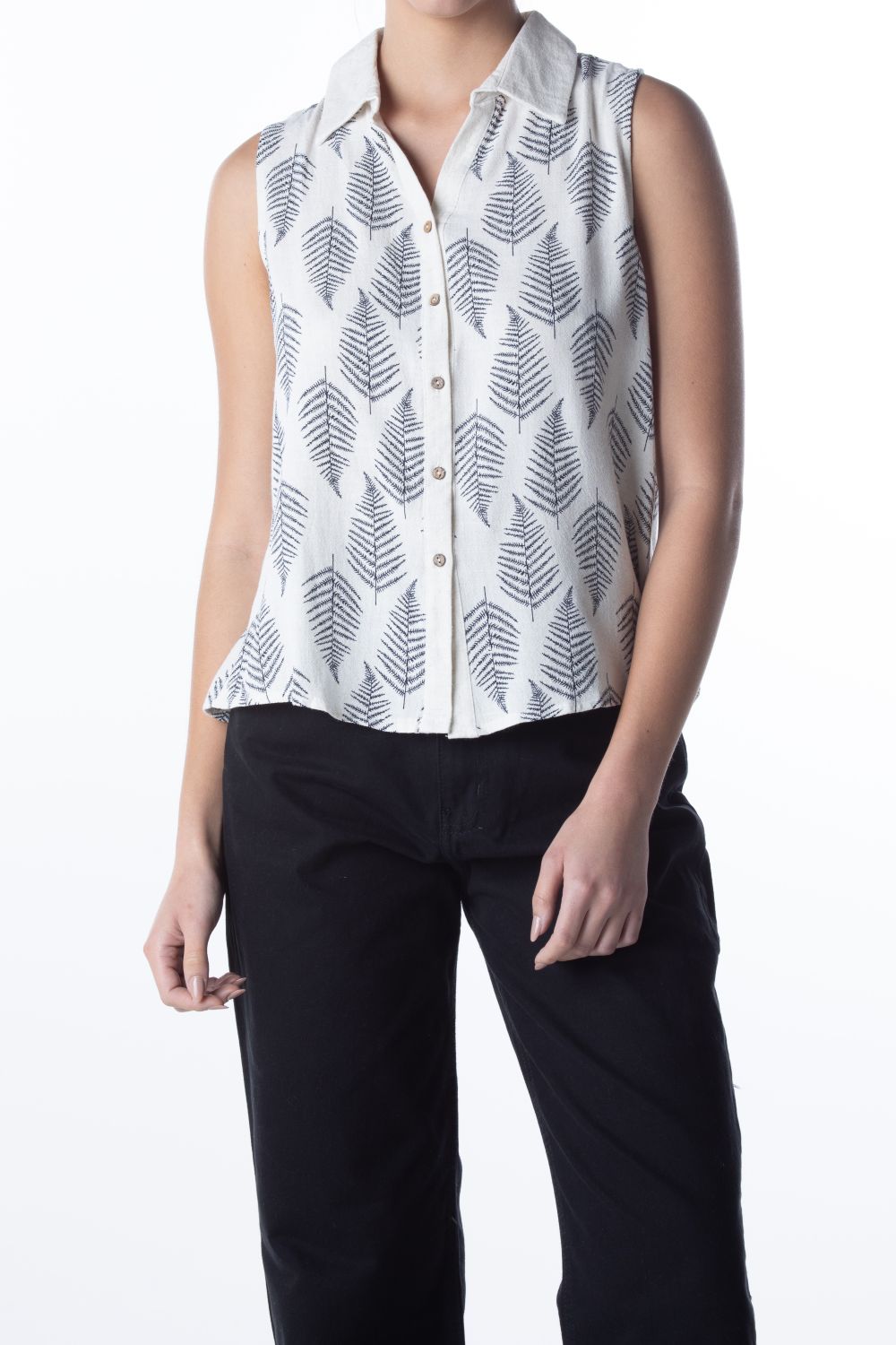 REGATA FEMININA ESTAMPA PINHEIROS