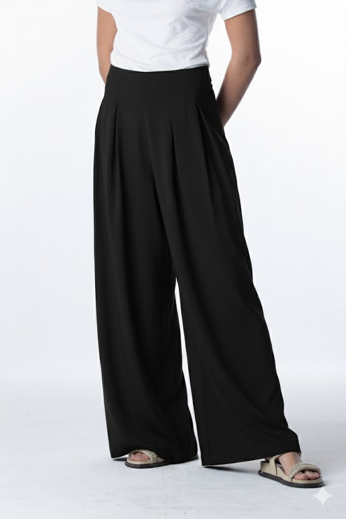 CALÇA AMPLA FEMININA