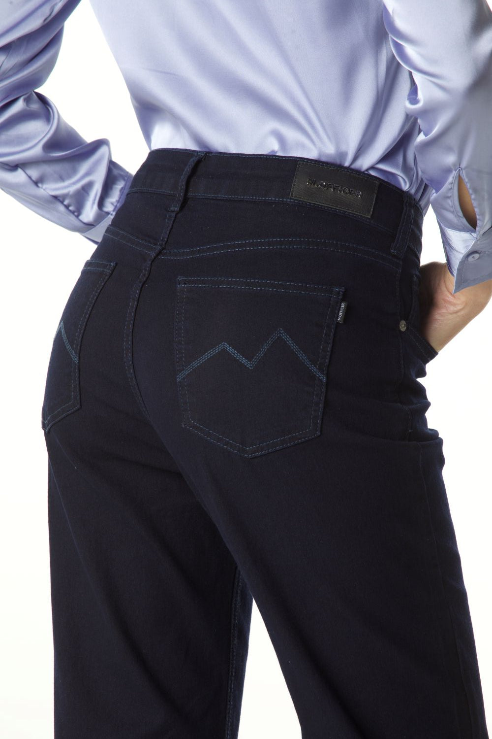 CALÇA JEANS SUPER FLARE C4 BLACK DENIM