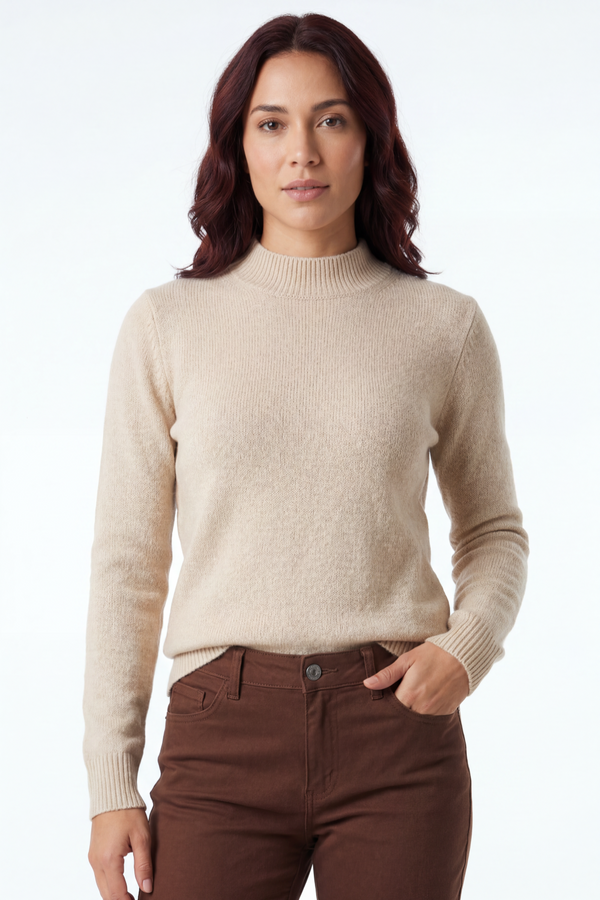 BLUSA M/L TRICOT PELINHOS