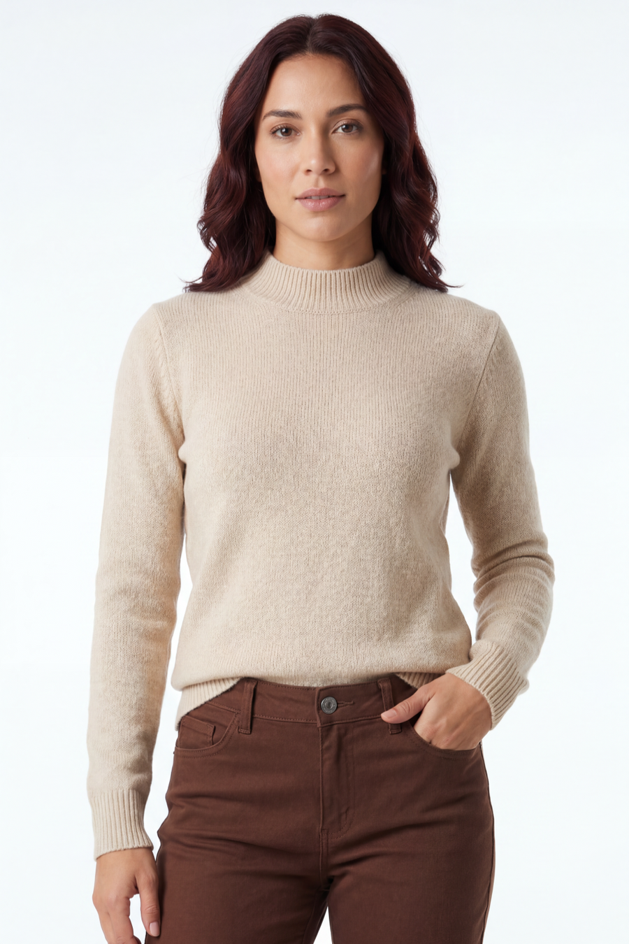 BLUSA M/L TRICOT PELINHOS