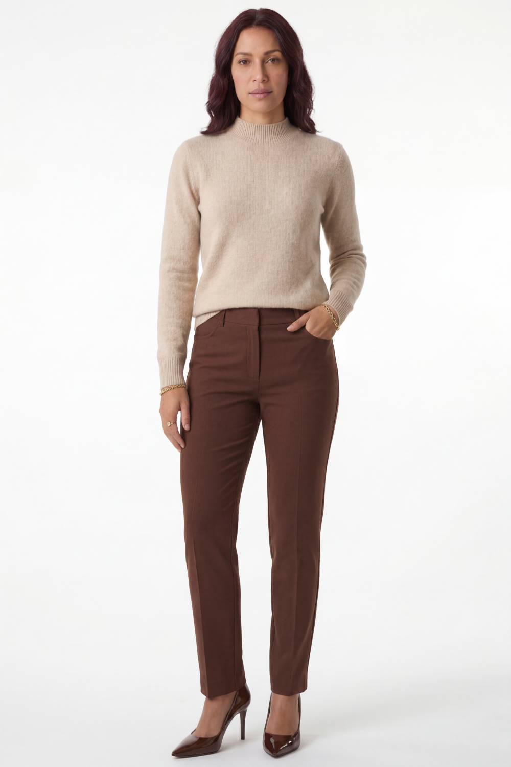 BLUSA M/L TRICOT PELINHOS