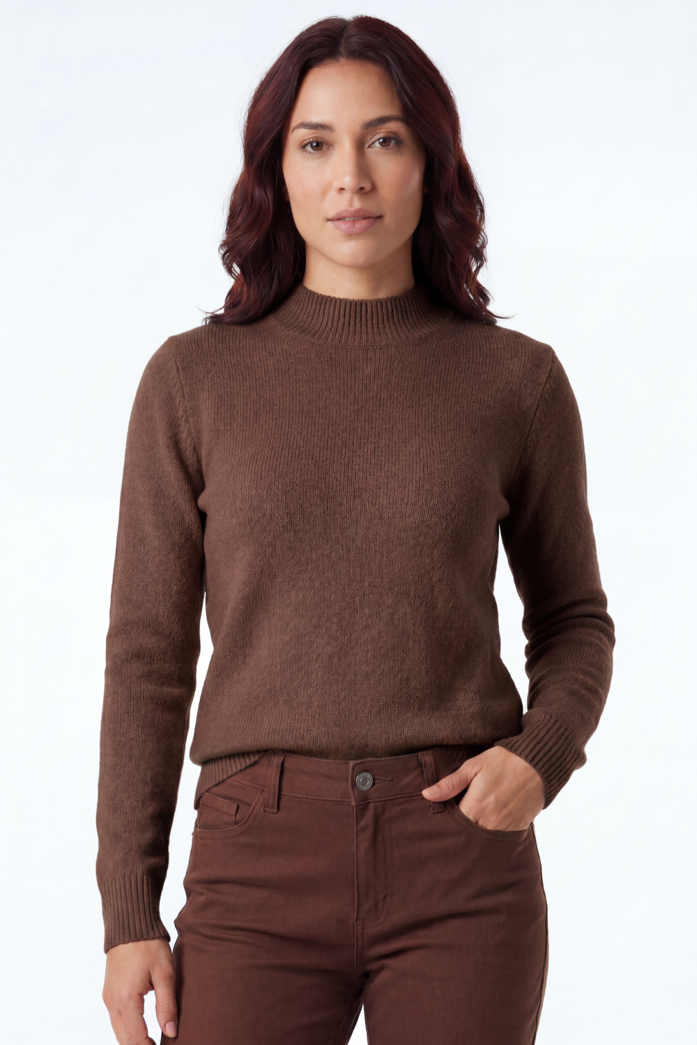 BLUSA M/L TRICOT PELINHOS