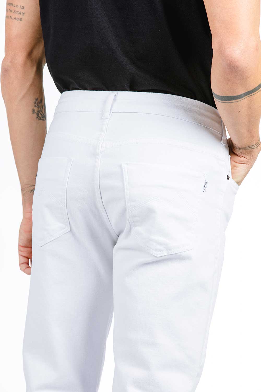 CALÇA JEANS SLIM COLOR