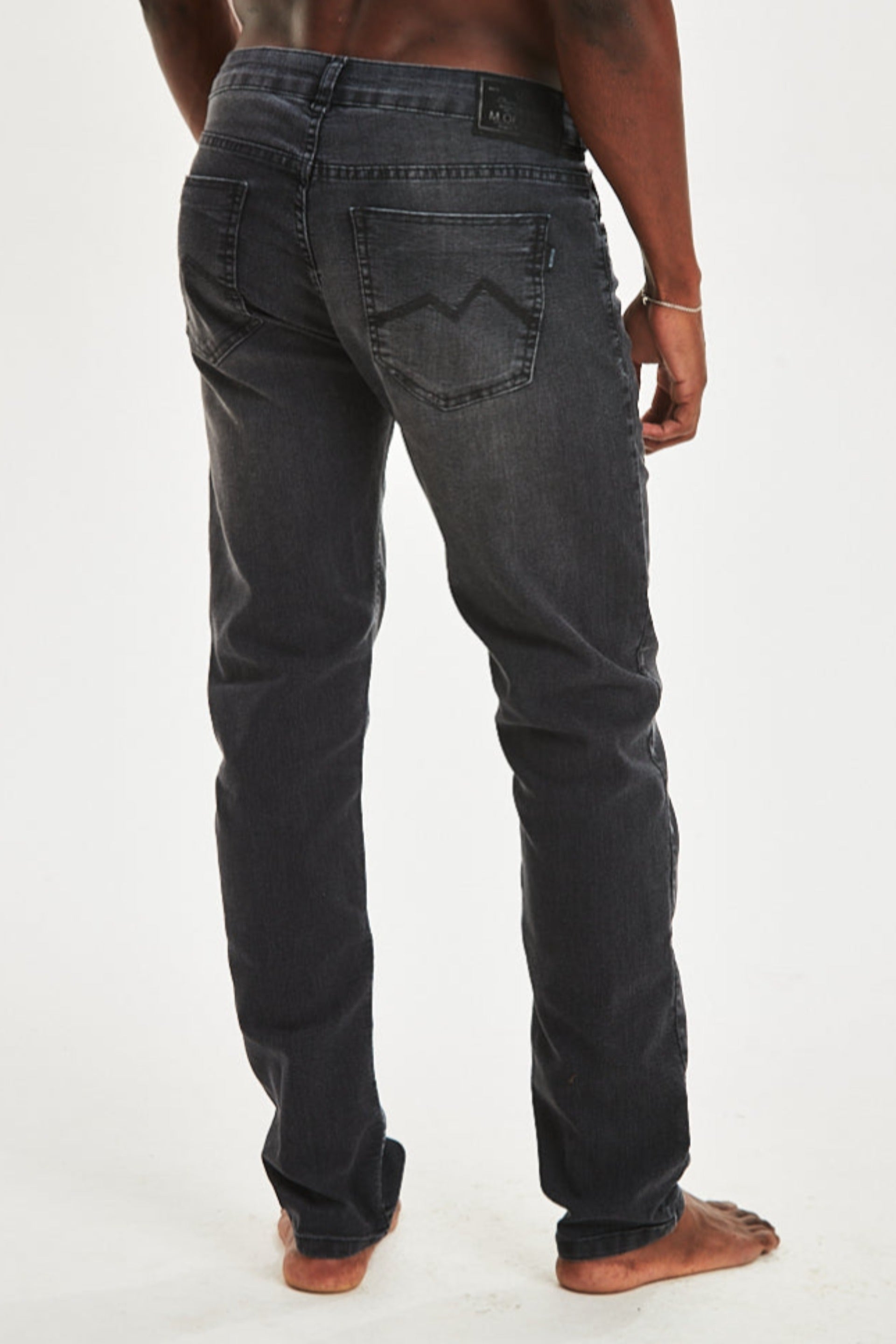 CALCA JEANS SLIM BLACK DENIM
