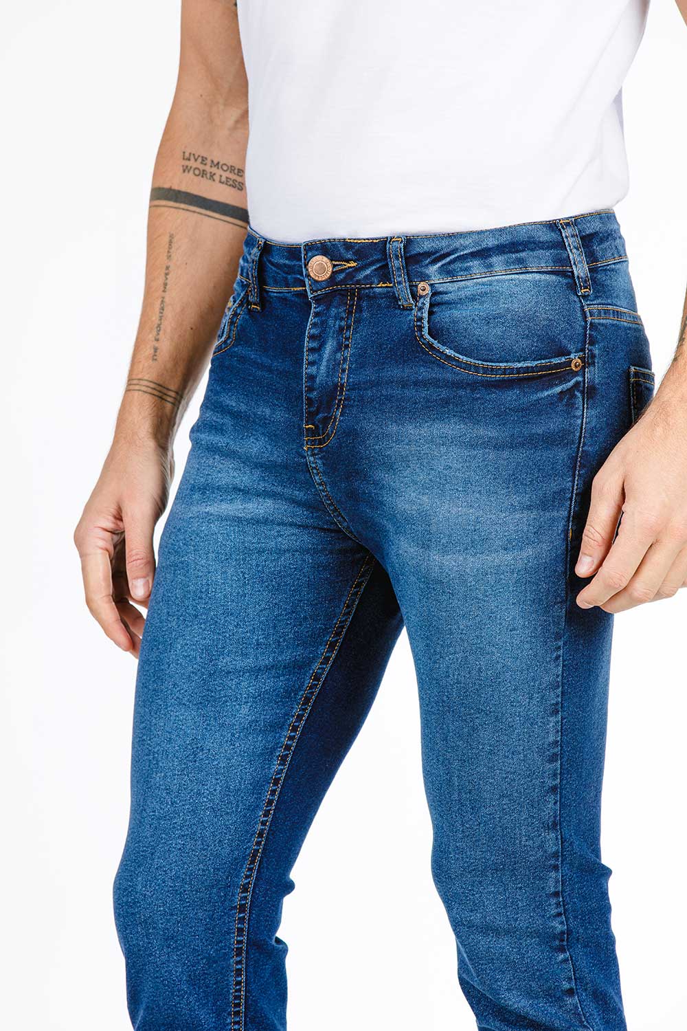 CALÇA JEANS SUPER COOL BLUE WASH
