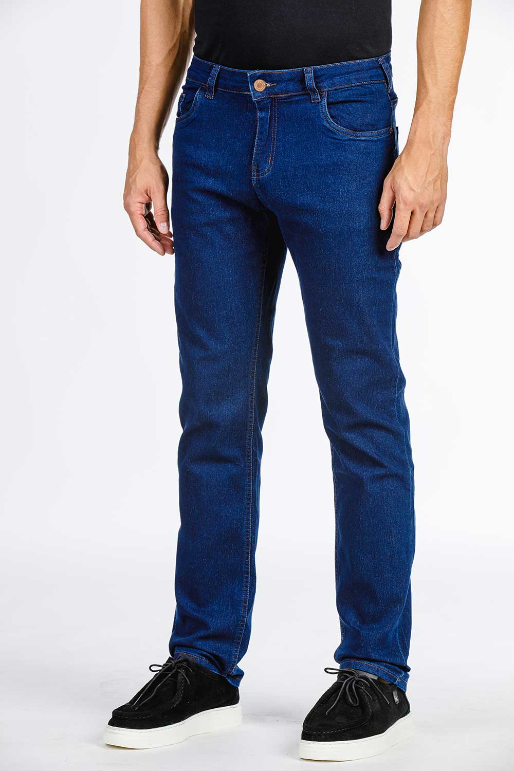 CALCA JEANS SLIM AMACIADO 25