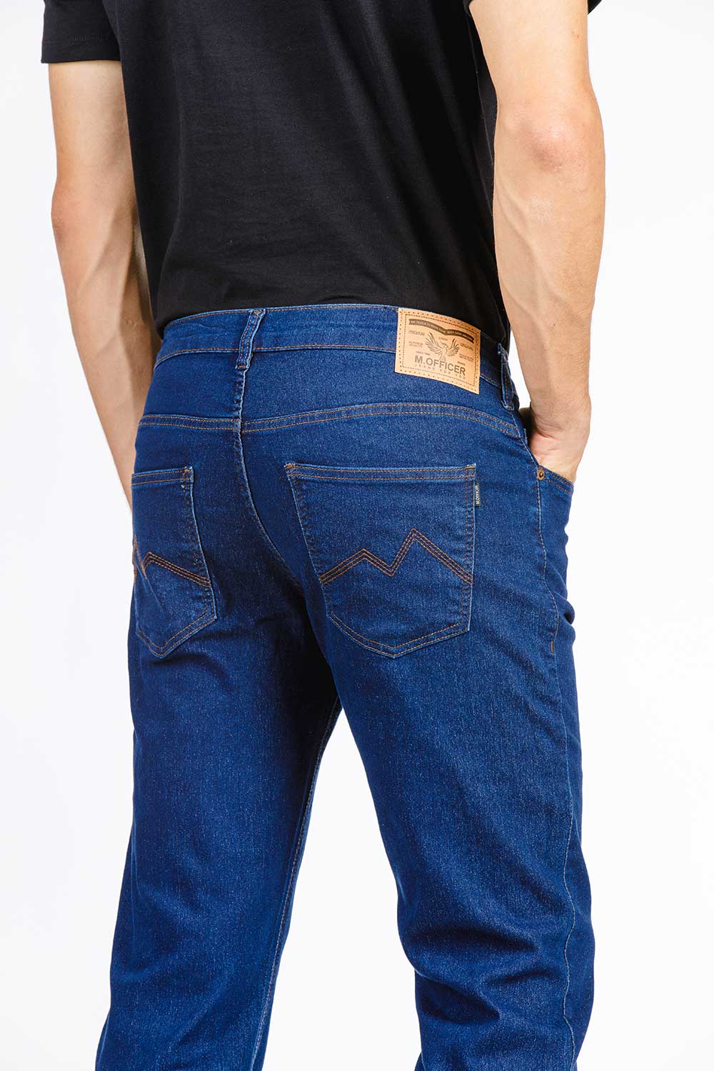 CALCA JEANS SLIM AMACIADO 25