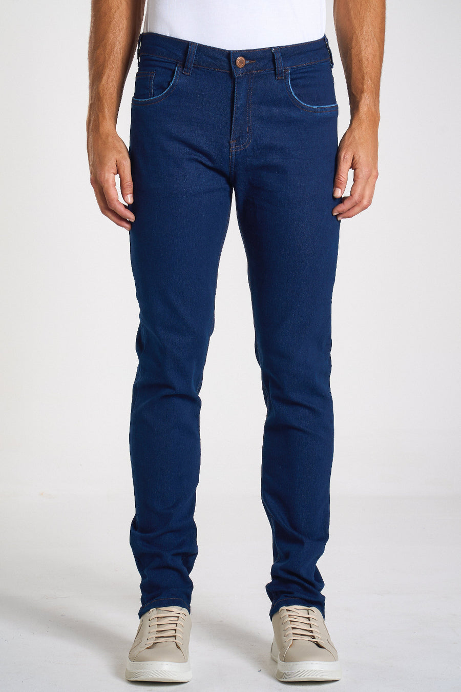 CALÇA JEANS SLIM DEEP BLUE 93