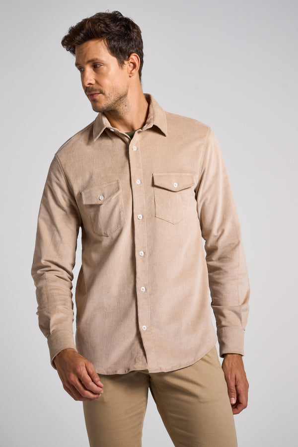 CAMISA M/L COMFORT VELUDO