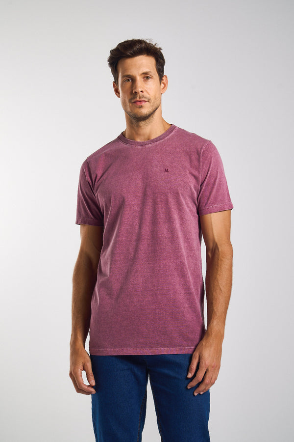 CAMISETA M/C ESTONADA COLORS