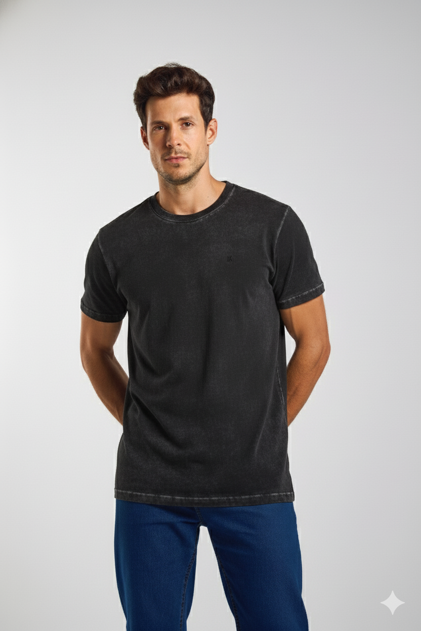 CAMISETA M/C ESTONADA COLORS