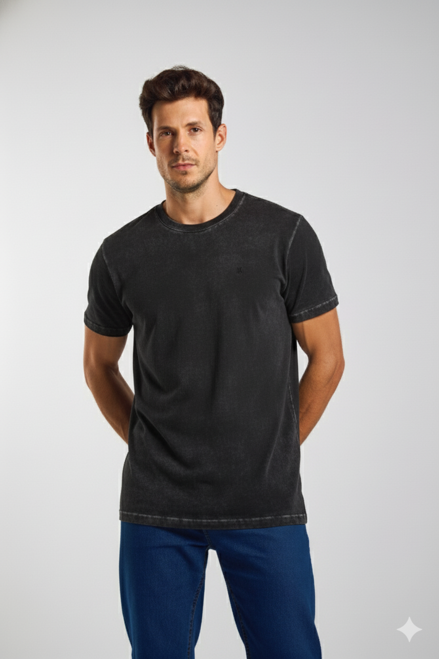 CAMISETA M/C ESTONADA COLORS