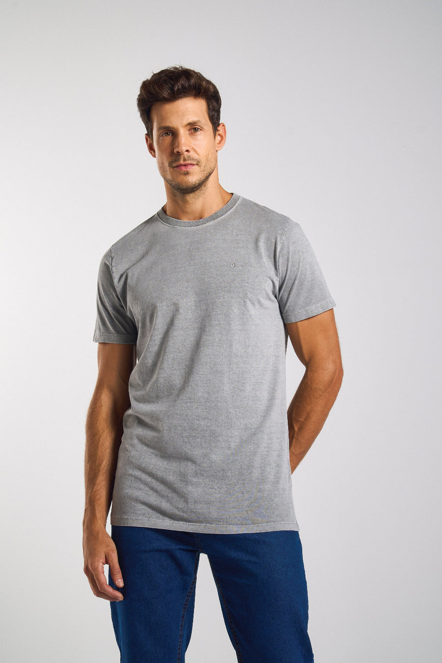 CAMISETA M/C ESTONADA COLORS