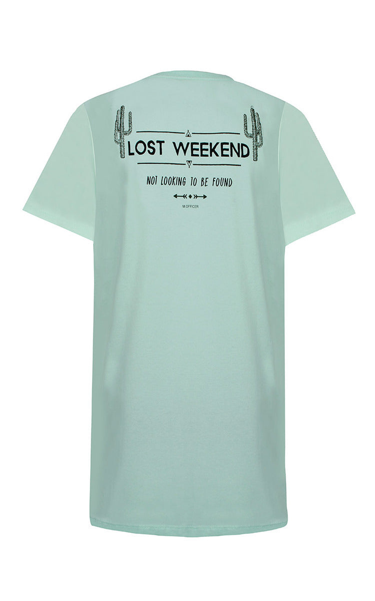 CAMISETA COMFORT M/C LOST WEEKEND