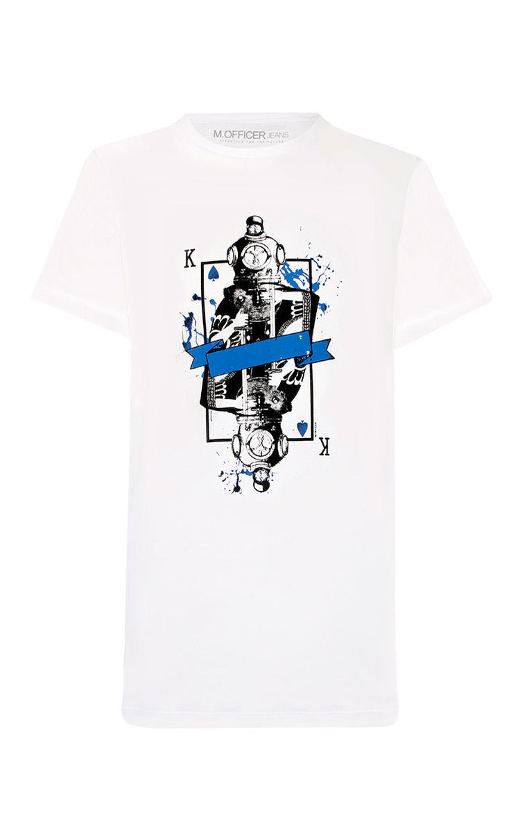 CAMISETA COMFORT M/C CARDS