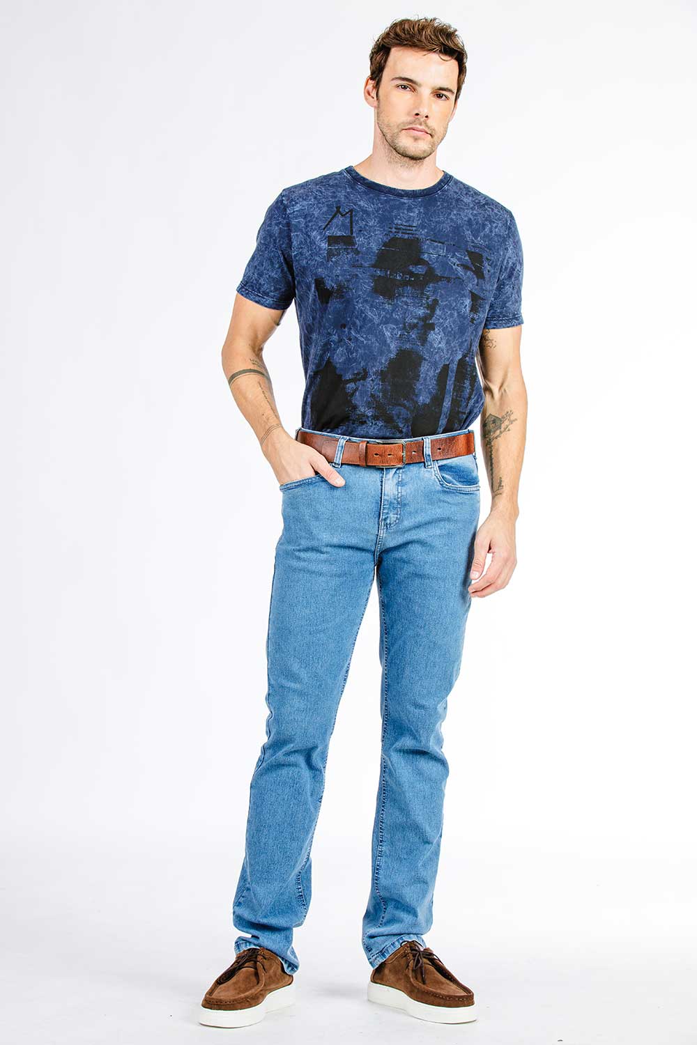 CAMISETA COMFORT M/C MOFFICER BY CARLOS
