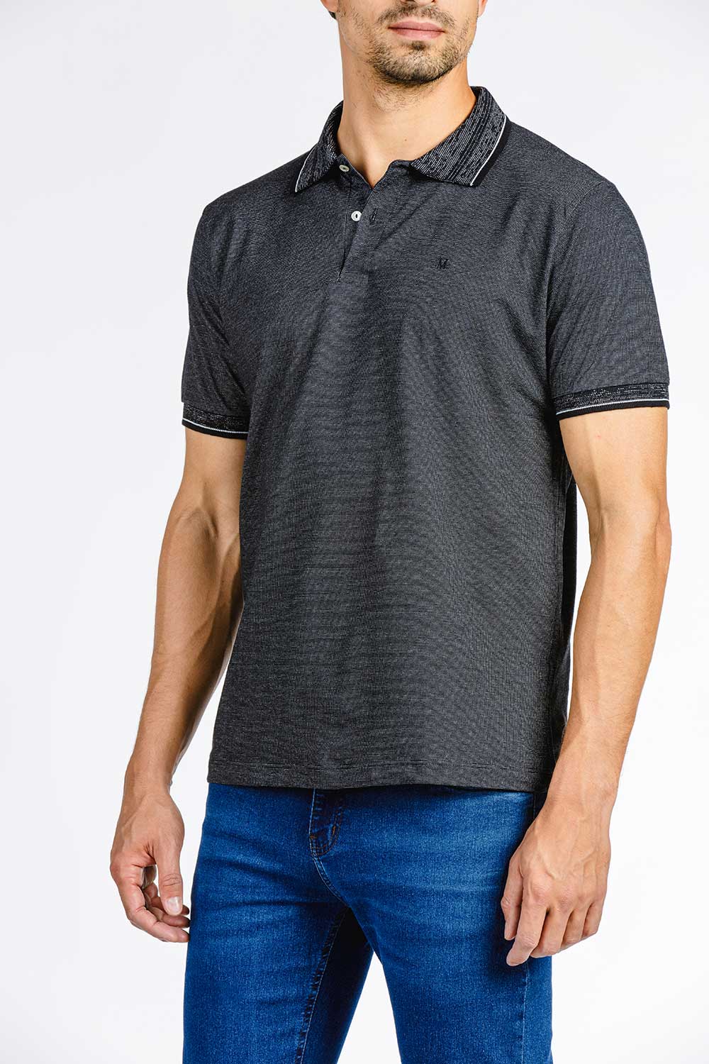 POLO M/C COMFORT DARK WINE