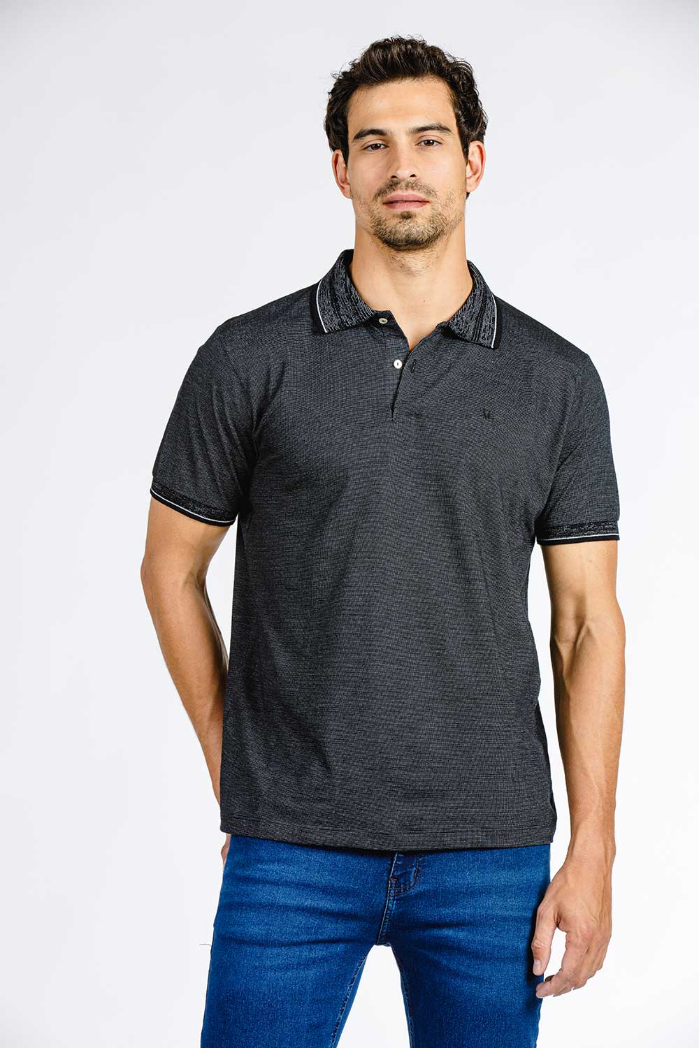POLO M/C COMFORT DARK WINE