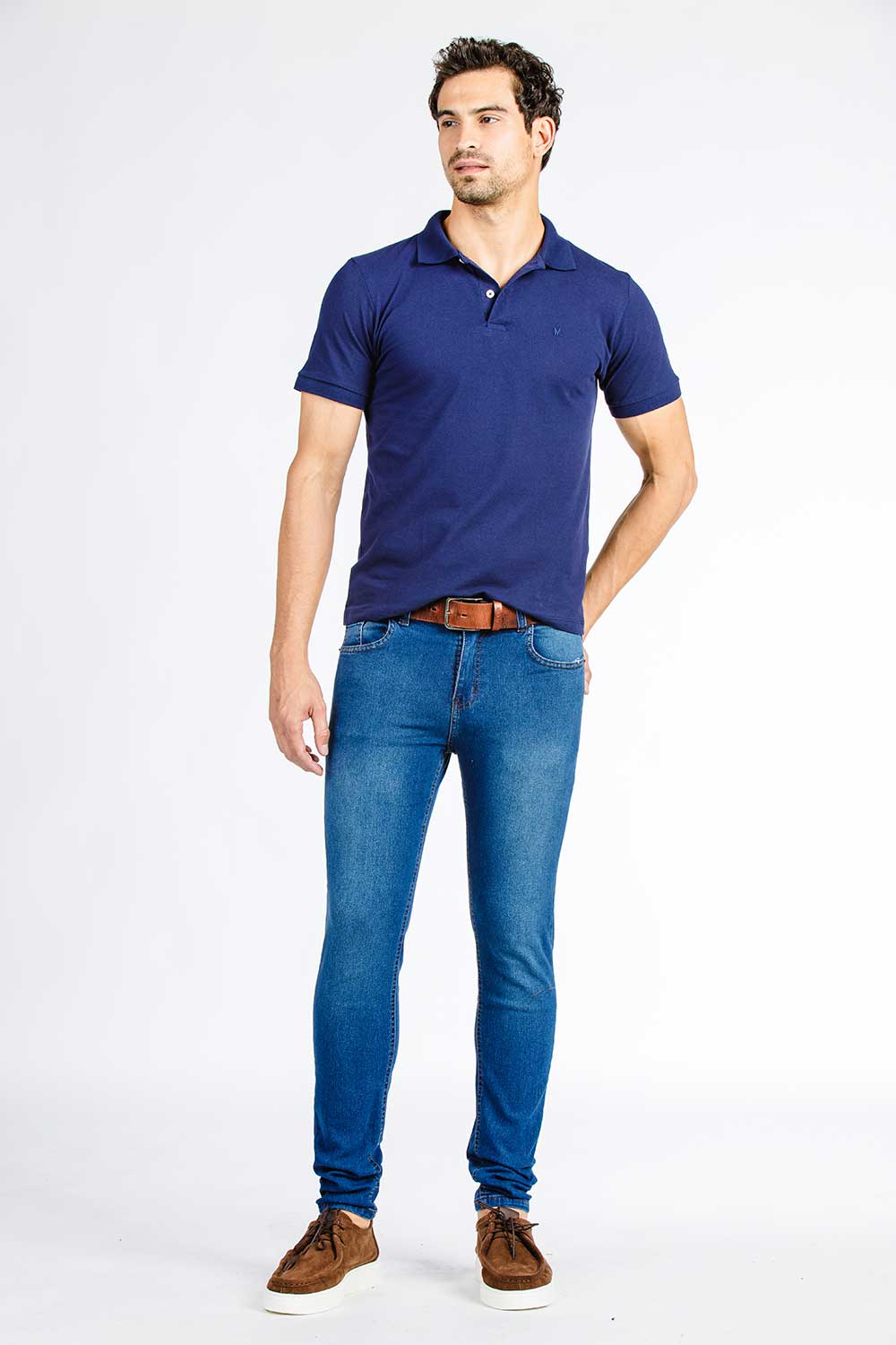 POLO SLIM BASIC PIQUET C/ELASTANO