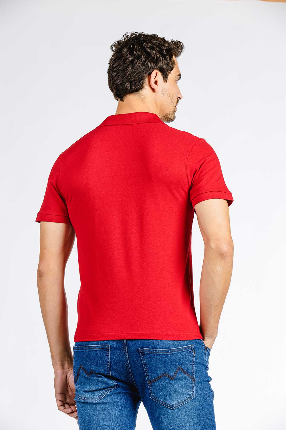 POLO SLIM BASIC PIQUET C/ELASTANO