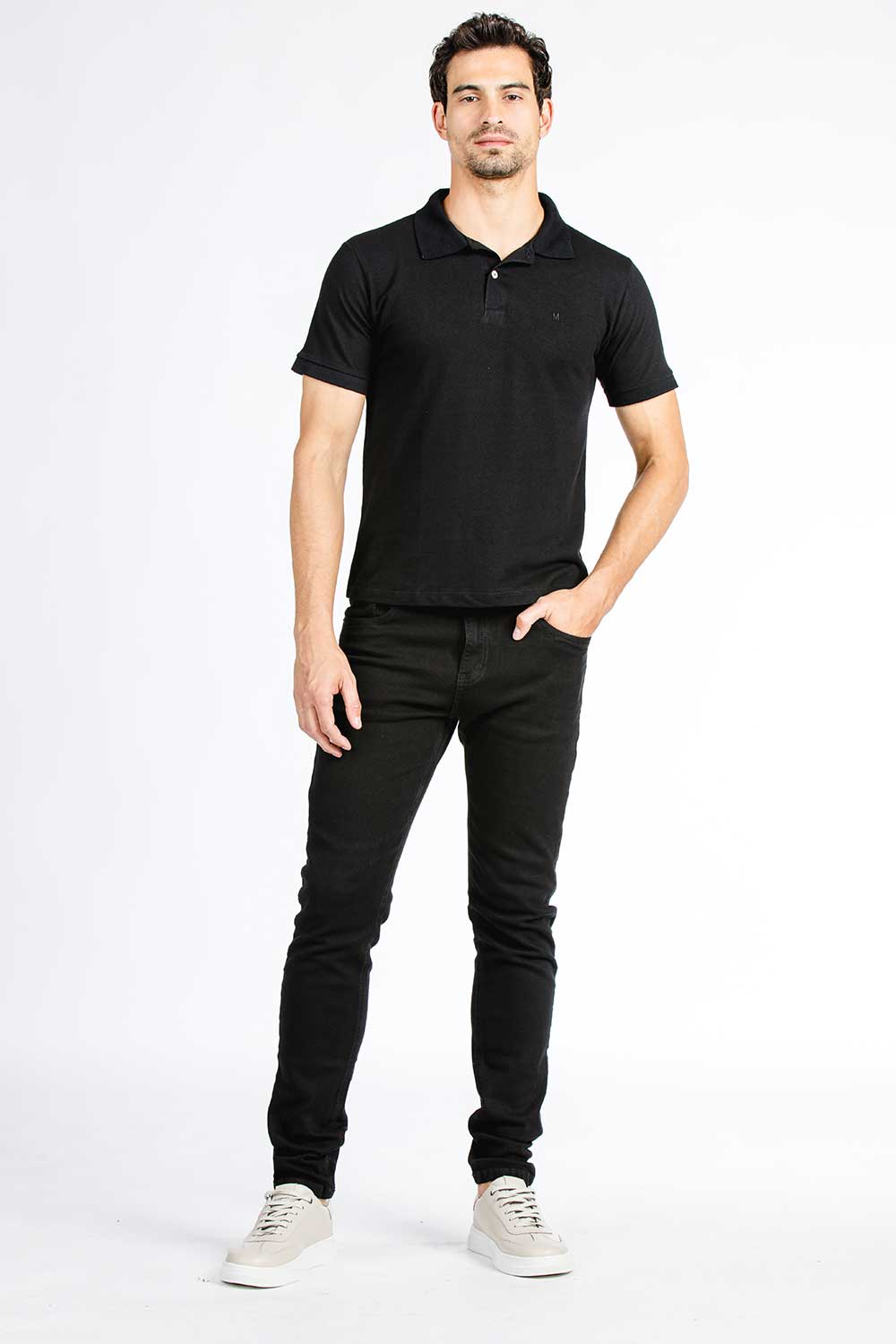 POLO SLIM BASIC PIQUET C/ELASTANO