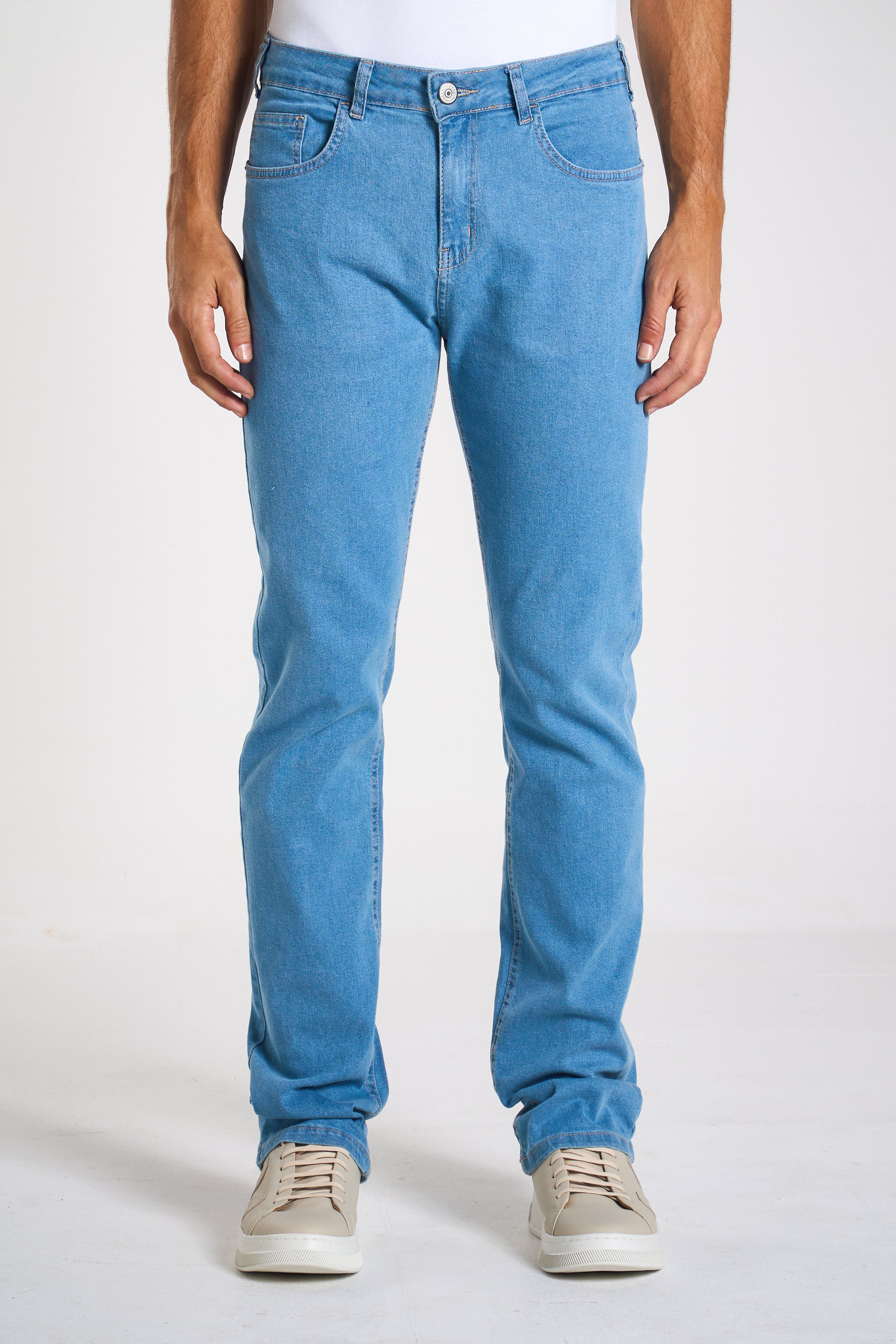 CALÇA JEANS RETA LIGHT BLUE 25