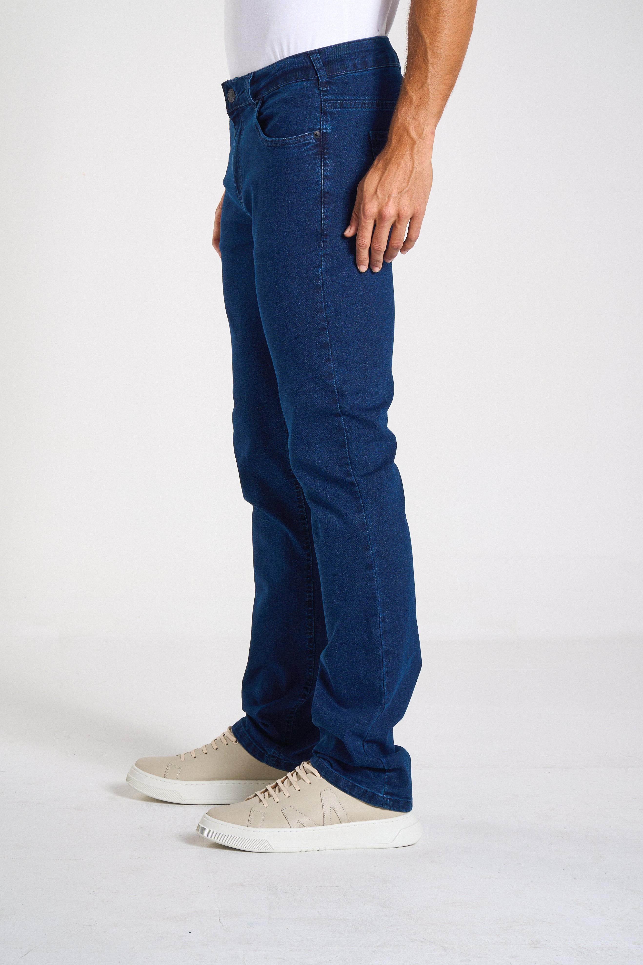 CALÇA JEANS RETA DARK BLUE 25